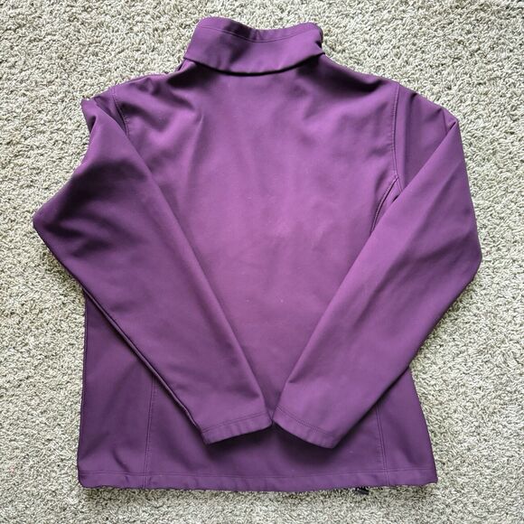 Womens Columbia Kruser Ridge Soft shell Jacket XL Purple Full Zip - Picture 4 of 6